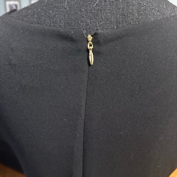 Thalia Sodi Solid Black Sheath Dress – Women’s Medium - Picture 4 of 9